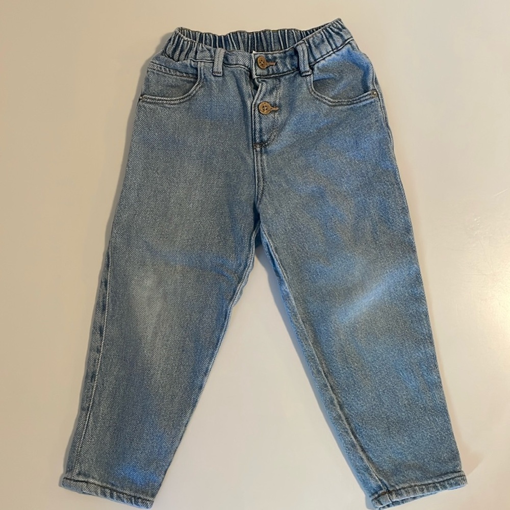 Low Fit Buttoned Jeans - Zara - Boys 3-4T